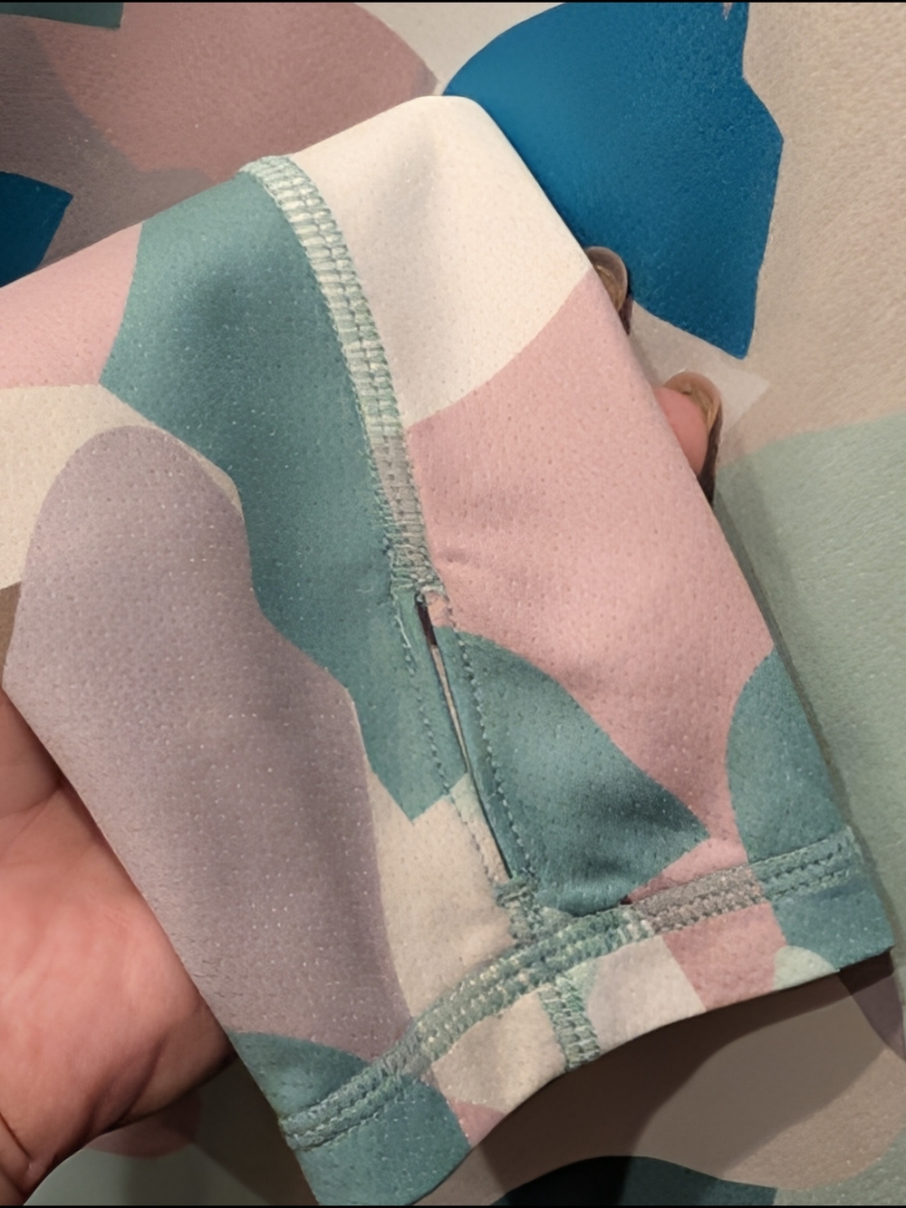 Topo Designs Pastel Camo Hooded Long-Sleeve Swim And Sun Top - Picture 6 of 13
